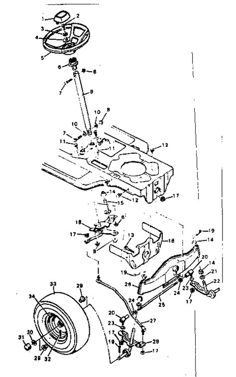 ) My vehicle is really a 1989 Chrysler lebaron. . Craftsman lt1000 steering parts diagram
